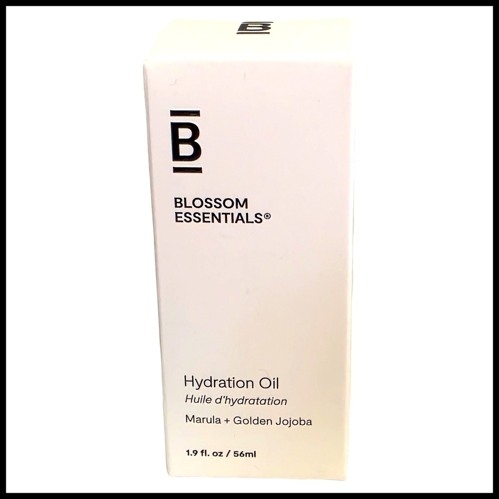 Blossom Essentials Hydration Oil Marula Golden Jojoba Face Body 1.9oz 56ml NEW